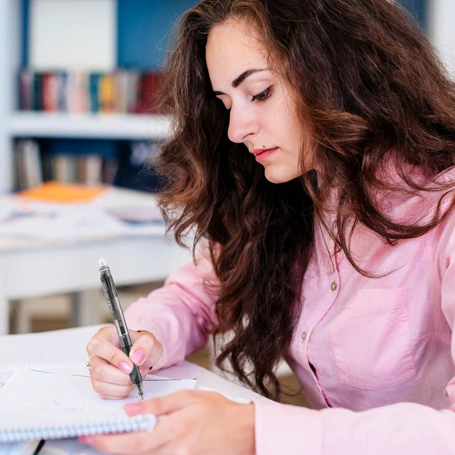 Alt view image 6 of 7 - Retractable Erasable Pens 12 Black Erasable Gel Pen 0.5mm Erasable Gel Pens Black Make Mistakes Disappear Smooth Writing Pen Office Back-to-School Supplies (Black)