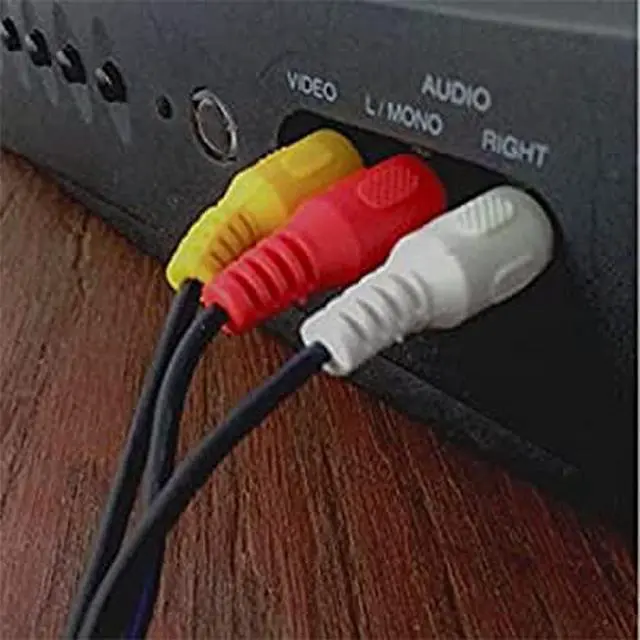Alt view image 3 of 6 - 3FT RCA M/Mx3 Audio/Video Cable Gold Plated - Audio Video RCA Stereo Cable 3ft