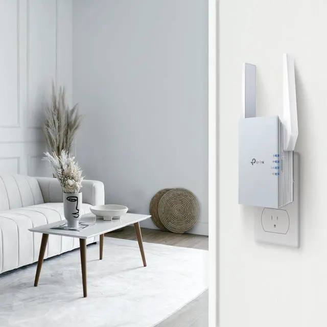 Alt view image 7 of 7 - TP-Link RE515X AX1500 WiFi 6 Range Extender w/Ethernet Port