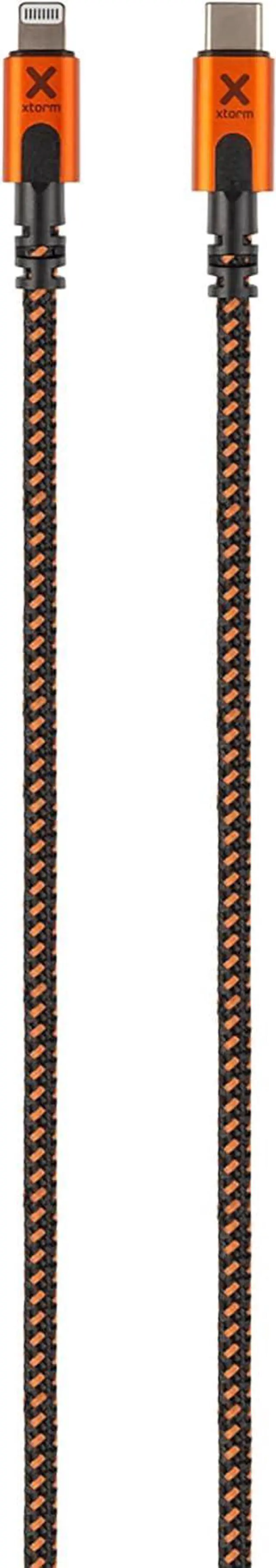 Alt view image 4 of 7 - Xtorm CXX003 Xtreme Series USB-C to Lightning Cable, 4.9-Ft.