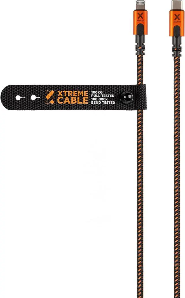 Alt view image 3 of 7 - Xtorm CXX003 Xtreme Series USB-C to Lightning Cable, 4.9-Ft.