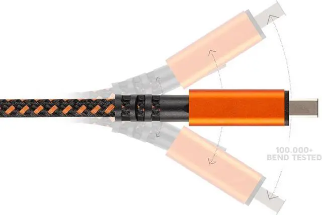 Alt view image 7 of 7 - Xtorm CXX003 Xtreme Series USB-C to Lightning Cable, 4.9-Ft.