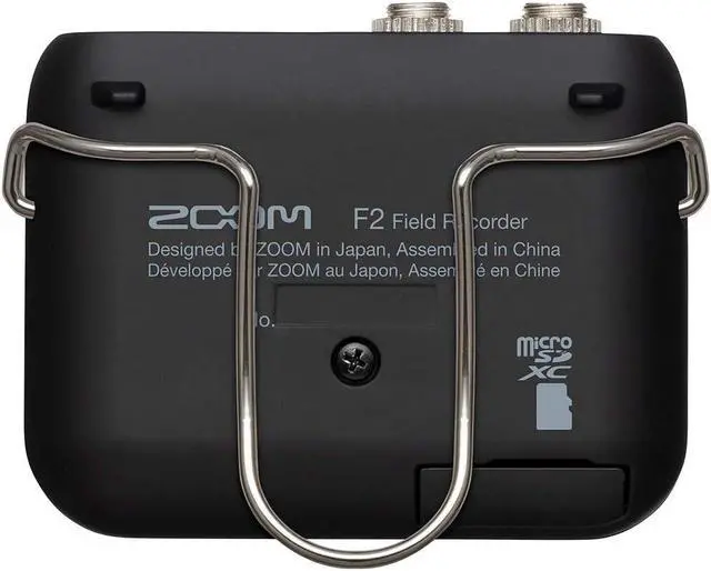 Alt view image 5 of 7 - Zoom F2 Ultracompact Portable Field Recorder (Lavalier Microphone) Bundle with 32GB Memory Card & Fuzzy Windbuster