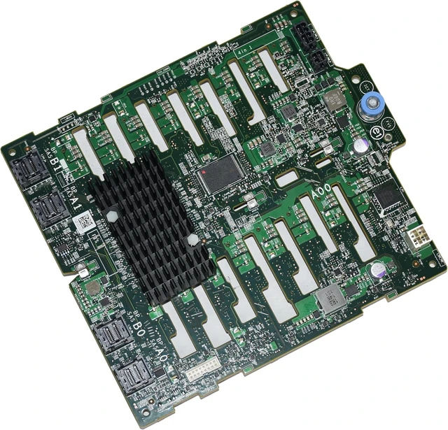 Alt view image 3 of 4 - Ebid Dealz Compatible with Dell EMC PowerEdge T640 16-Bay 2.5" SAS or SATA (SFF) Hard Drive Backplane RVJR7 0RVJR7