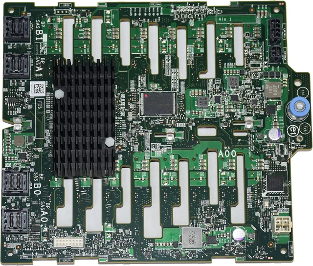 Alt view image 2 of 4 - Ebid Dealz Compatible with Dell EMC PowerEdge T640 16-Bay 2.5" SAS or SATA (SFF) Hard Drive Backplane RVJR7 0RVJR7