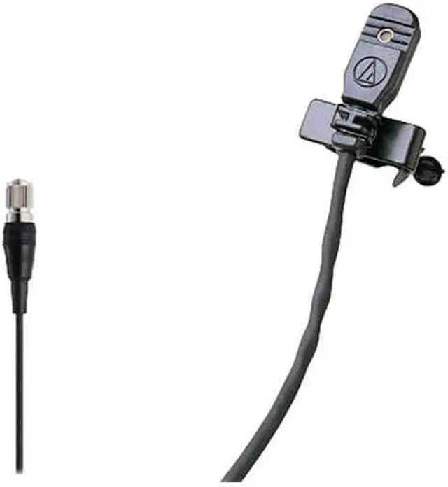 Alt view image 2 of 2 - Audio-Technica Omnidirectional Condenser Mic Omnidirectional Lavalier Condenser Microphone (MT830CH)