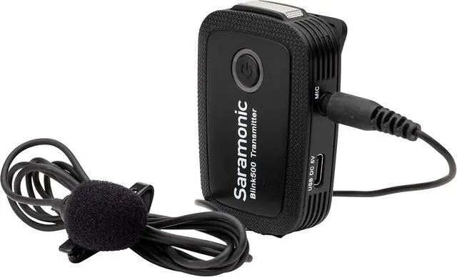 Alt view image 4 of 7 - Saramonic Blink 500 B5 TX+RX 2.4GHz Micro-Wireless Lavalier System w/USB-C Dual-Receiver for Android Devices, Black
