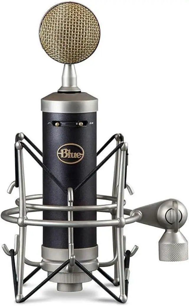 Main image of Blue Microphone Baby Bottle XLRCardioid Condenser Microphone for Recording, Streaming, Podcasting, Gaming, Mic with Large Diaphragm Cardioid Capsule, Shockmount & Protective Case