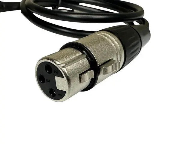 Alt view image 7 of 7 - Premium XLR Pass Through Cable, No Solder, for Stage Box, Patch Panel, Floor Box - No Solder for Pro Audio Installations (Male to Female 6-Pack)