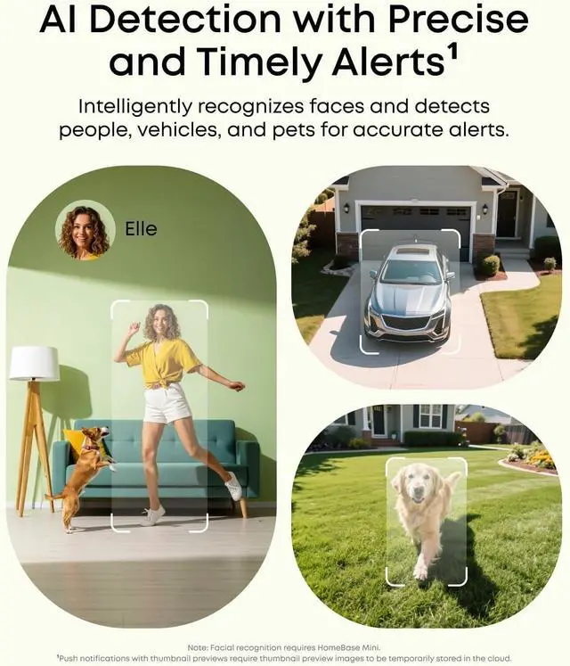 Alt view image 7 of 7 - eufy Security eufyCam C35 4-Cam Kit with Solar Panel, Wireless Security Indoor/Outdoor Camera, Magnetic Mount, Color Night Vision, Local Storage, No Monthly Fee, IP67, Facial Recognition, White