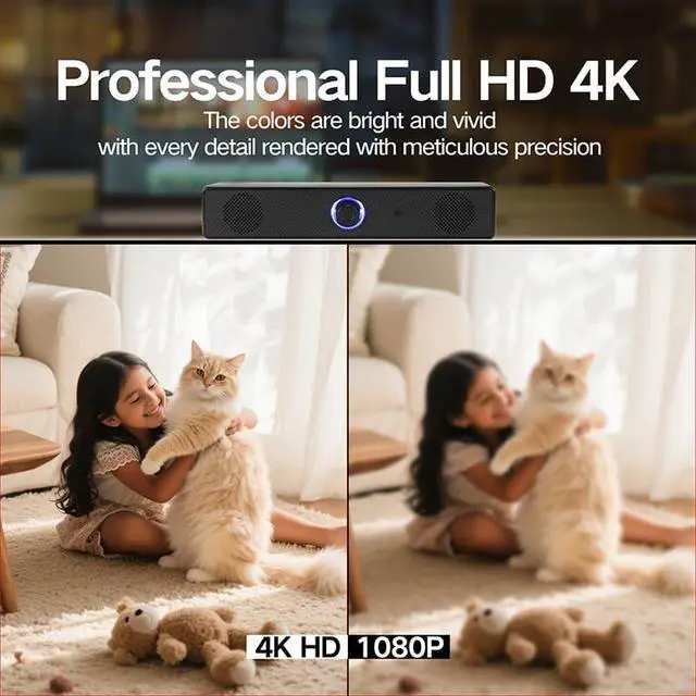 Alt view image 4 of 7 - ULar 4K UHD Security Camera, Bluetooth Speaker, Motion Detection Alert, WiFi & AP Hotspot Connectivity, Cloud Storage & SD Card Support, for Indoor Smart Home Office-No Audio (32GB SD Card)