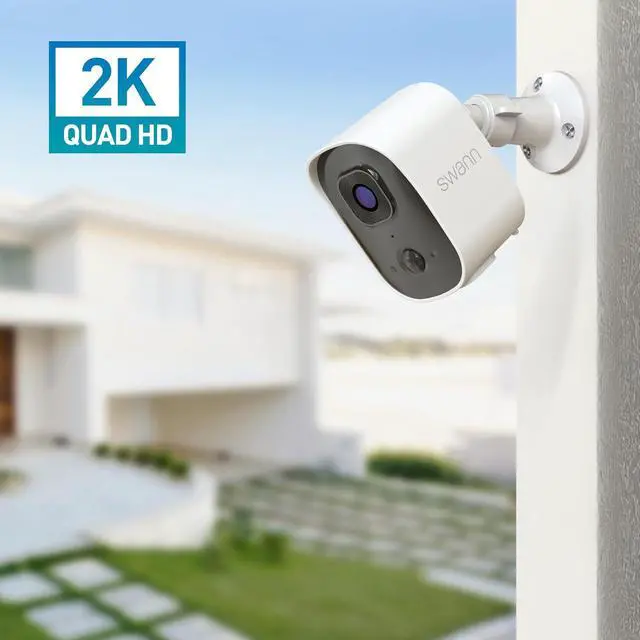 Alt view image 3 of 7 - Swann EVO Wireless 2K Security Camera | 2K Quad HD, Wire-Free, Local Recording | SWIFI-SE2KBC
