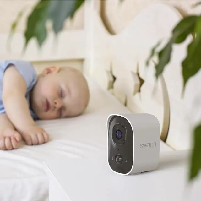 Alt view image 6 of 7 - Swann EVO Wireless 2K Security Camera | 2K Quad HD, Wire-Free, Local Recording | SWIFI-SE2KBC