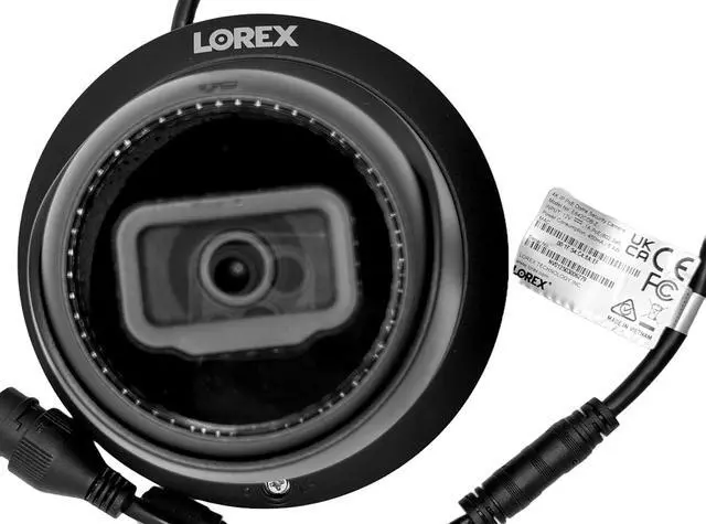 Alt view image 2 of 7 - Lorex Classic App | 4K IP Add-On Dome Camera | Listen-in Audio | White | Color Night Vision | Built-In Microphone | Smart Motion Detection | IP67