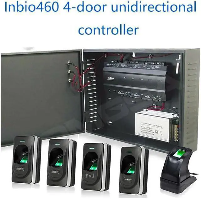 Alt view image 5 of 7 - InBio460 TCP/IP biometric Access Control Controller for 4 Door 4 Reader Supports 458 Communication FR1200, FR1300 Fingerprint Reader