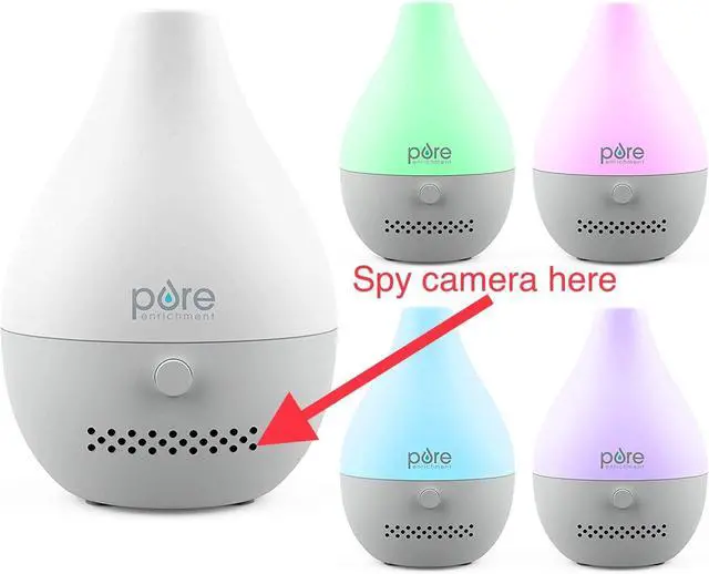 Alt view image 2 of 7 - 4K WiFi Full HD Aroma Diffuser Hidden Spy Camera Recording Motion Detection APP for Android and iOS