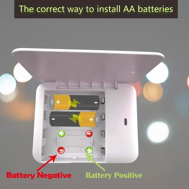 Alt view image 6 of 7 - Battery Operated Phone Charger Emergency|USB Battery Powered Power Bank Portable 4 AA Batteries Powered Outlet (White)