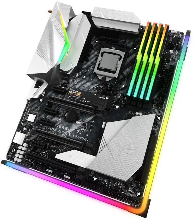 Main image of LED Strip for PC, 21.7-inch 5V 3-Pin ARGB Light Bar, Chassis Lighting for Aura SYNC, Gigabyte RGB Fusion, MSI Mystic Light Sync with 8 Bracket