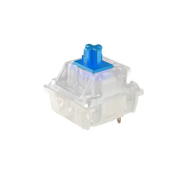 Alt view image 2 of 6 - RGB Blue Switch Kit, 36 Mechanical Keyboard Switches, for DIY, Hot Swap or Gaming Keyboard, Tactile Switch with Click (Clicky), Loud & Noticeable