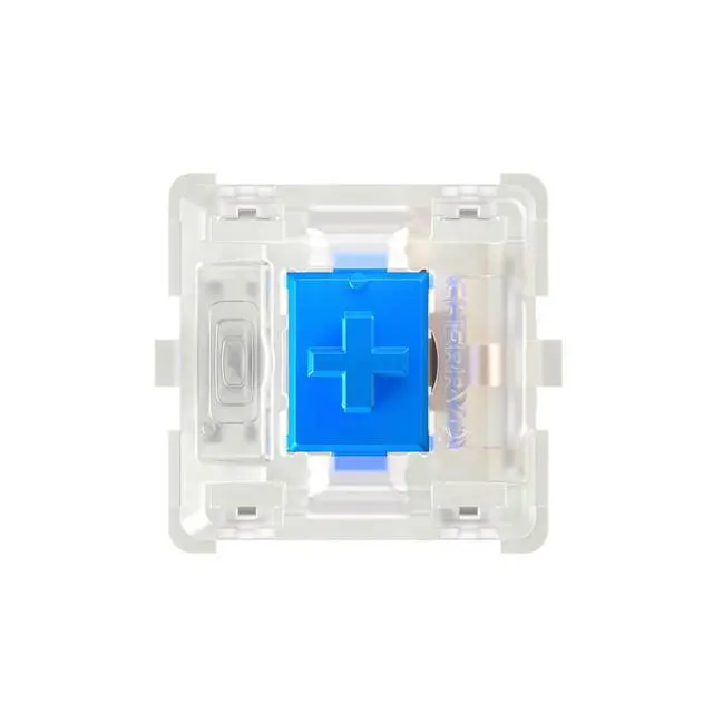Alt view image 3 of 6 - RGB Blue Switch Kit, 36 Mechanical Keyboard Switches, for DIY, Hot Swap or Gaming Keyboard, Tactile Switch with Click (Clicky), Loud & Noticeable