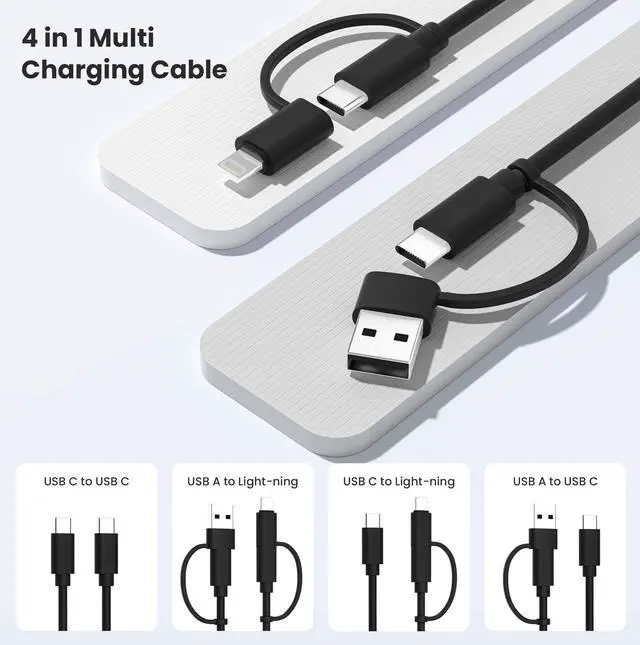Alt view image 3 of 7 - for Airpods 4 Pro Charger Cable,USB C Charging Power Cord 6.6FT