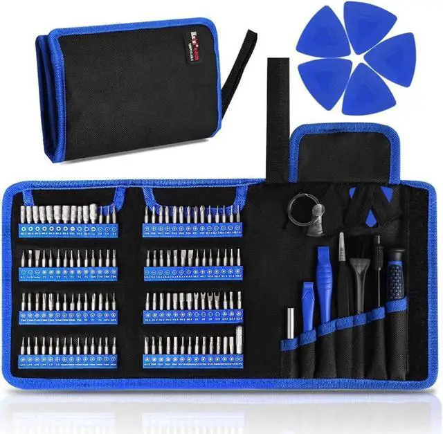 Main image of Aomoproing 126 in 1 Precision Screwdriver Set with 111 Bits, Magnetic Driver Kit Professional Electronics Repair Tool Kit for Computer, PC, MacBook, Laptop, Tablet, iPhone, Xbox, Game Console