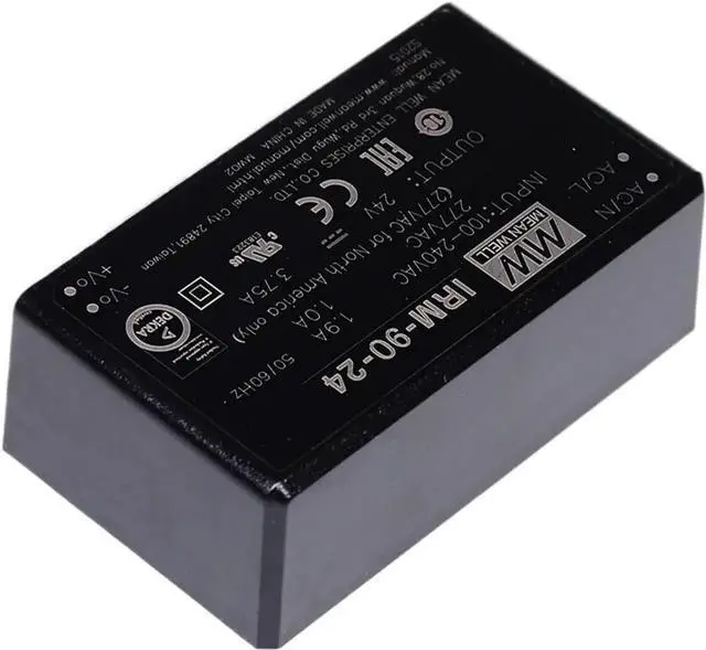 Main image of IRM-90-24 Encapsulated Power Module, 110V/220V AC to 24V DC 3.75A 90W PCB-Mount Switching Power Supply Module