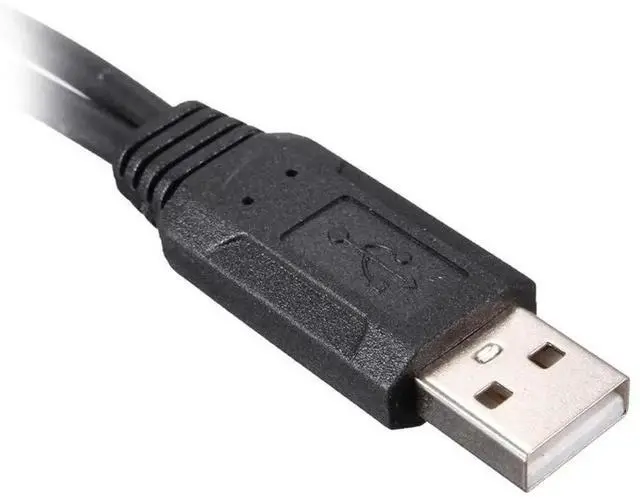 Alt view image 3 of 3 - Aomoproing USB 2.0 Adapter, Dual USB Female Jack Y Splitter Charger Cable (2 Pack), for Laptop, Tablet, Smartphone - Data Transmission & Charging