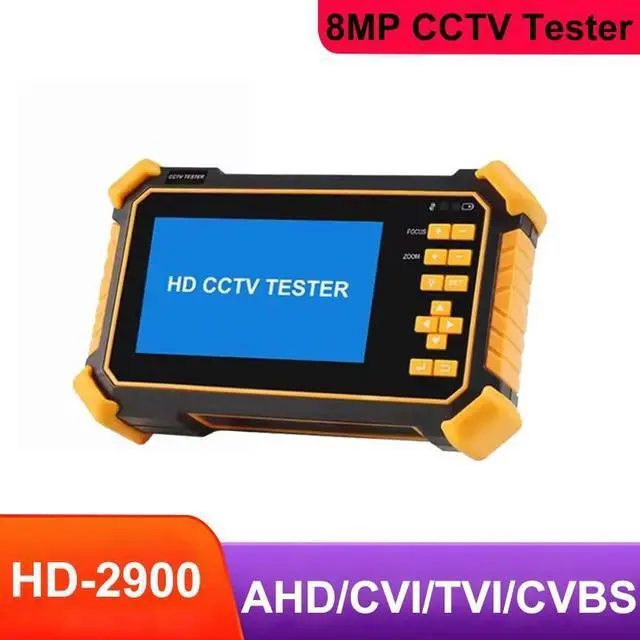 Main image of HD-2900 8MP AHD/CVI/TVI/CVBS CCTV Camera Monitor Tester RS485 PTZ Control 4.3"