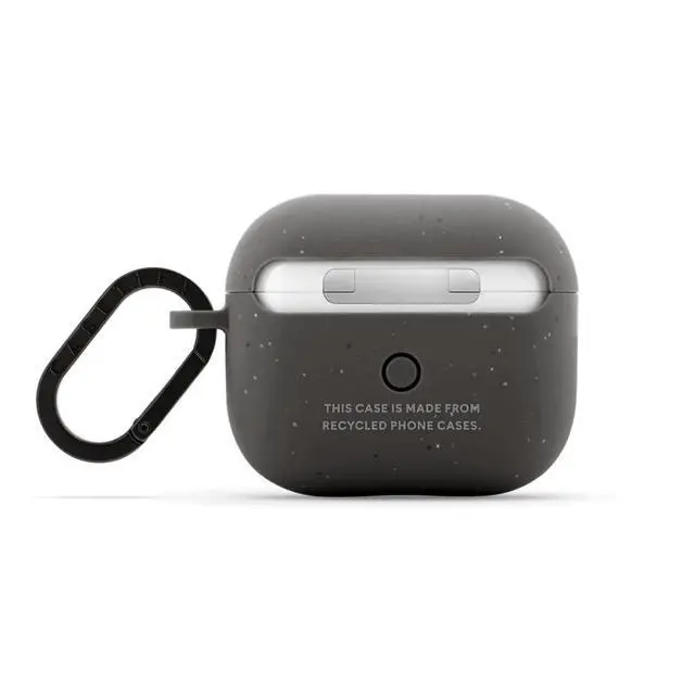 Alt view image 2 of 4 - CASETiFY Bounce Airpods (3rd Gen) Case with Ring - Lil Ghosts AirPods Pro Case by GMF Designs - Matte Charcoal