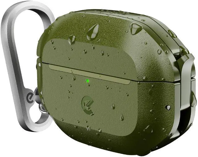 Main image of Keybudz for Waterproof AirPods Pro 3 Case with Lock - IP68 Waterproof and Dust Proof, Shockproof Protector, Heavy Duty Rugged Protection, Drop Proof Hard Cover for AirPods Pro 3rd
