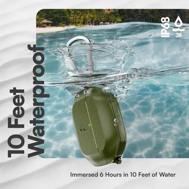 Alt view image 5 of 5 - Keybudz for Waterproof AirPods Pro 3 Case with Lock - IP68 Waterproof and Dust Proof, Shockproof Protector, Heavy Duty Rugged Protection, Drop Proof Hard Cover for AirPods Pro 3rd
