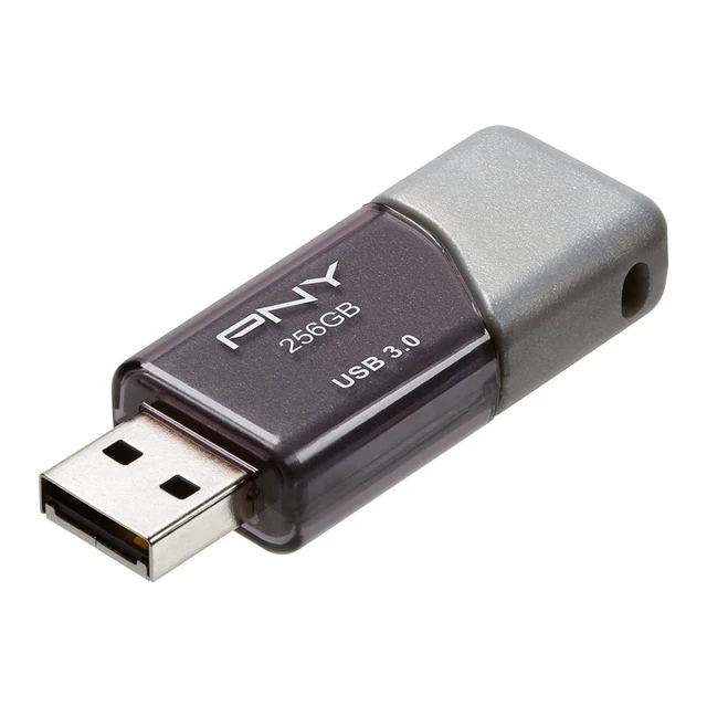 Alt view image 2 of 5 - PNY 256GB Turbo Attache 3 USB 3.0 Flash Drive