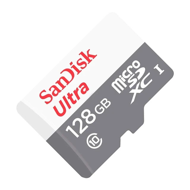 Alt view image 2 of 2 - SanDisk 128GB Ultra microSDXC UHS-I Class 10 Memory Card 100 MB/s SDSQUNR-128G-GN6MN