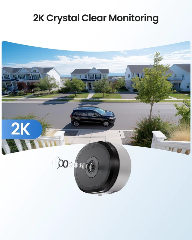 Alt view image 5 of 5 - ZOSI 4Pack C680 2K 3MP WiFi Indoor Window Mounted Security Camera No Drill