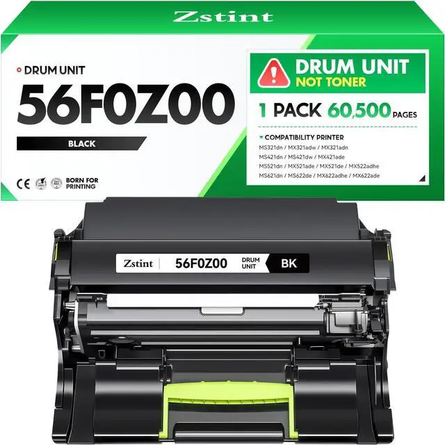Main image of 56F0Z00 Imaging Unit Replacement Compatible with Lexmark 56F0Z00 Drum Unit MS321 MS421 MS521 MX521 MX522 MS621 MX622 MS622 MX321 MX421 B2338 B2442 B2546 B2650 MB2338 MB2442 MB2546 MB2650 Laser Printer