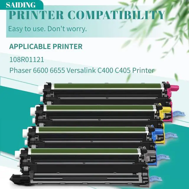 Alt view image 2 of 6 - Versalink C400 C405 Drum Unit Compatible 108R01121 Imaging Unit 4 Pack