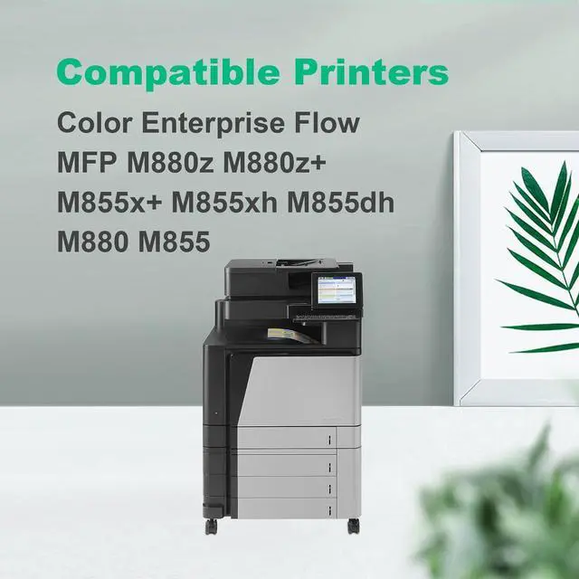 Alt view image 2 of 7 - Remanufactured 828A Imaging Unit Replacement for HP CF358A CF359A CF364A CF365A for Color Enterprise Flow MFP M880z M880z+ M855x+ M855xh M855dh M880 M855 Printers (4-Pack)