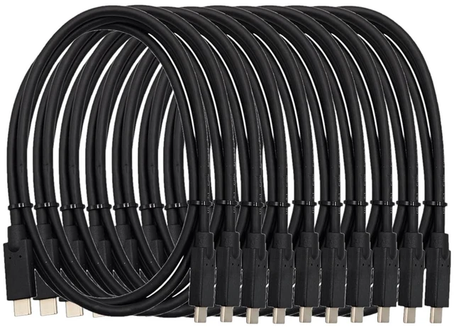 Main image of MICRO CONNECTORS 1 Meter USB 3.1 USB-C M/M Cable with Built-in E-Marker 10-Pack (E07-316CMM1M10P)