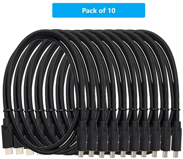 Alt view image 2 of 5 - MICRO CONNECTORS 1 Meter USB 3.1 USB-C M/M Cable with Built-in E-Marker 10-Pack (E07-316CMM1M10P)