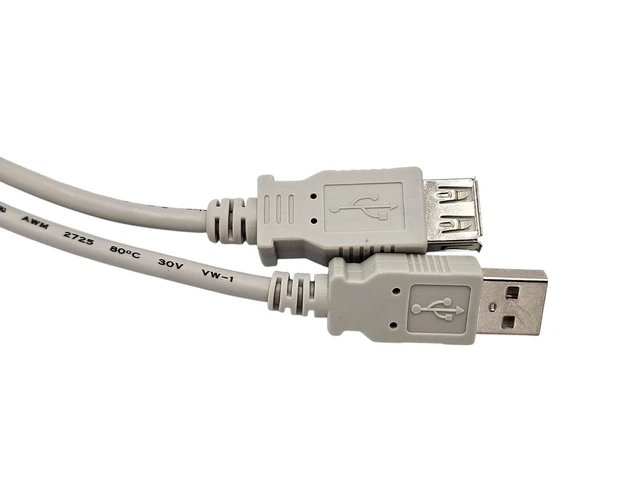 Alt view image 4 of 4 - MICRO CONNECTORS 6 Feet USB 2.0 USB-A Extension Cable 10-Pack (E07-129-10P)