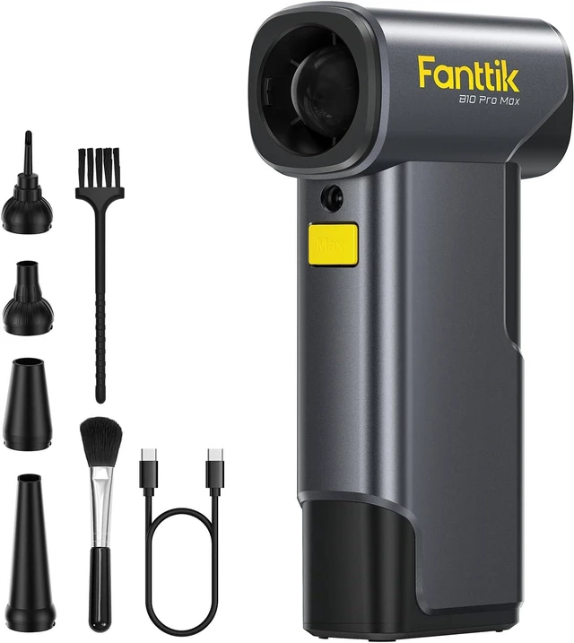 Main image of B10 Pro Max Electric Air Duster with Powerbank Function (Grey)