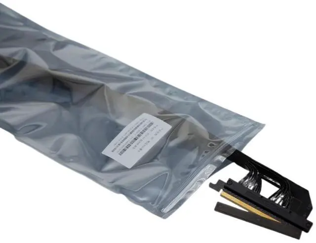 Alt view image 4 of 7 - PCIe4.0 Riser Cable GEN4 for GPU Ai Server Installation high Density Full Connecting Wiring(0.48m,Straight White)
