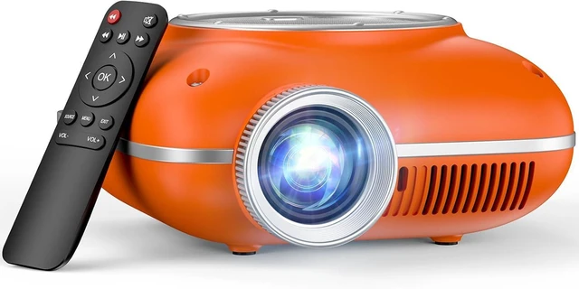 Main image of Mini Projector, 1080P Supported Portable Bluetooth projector