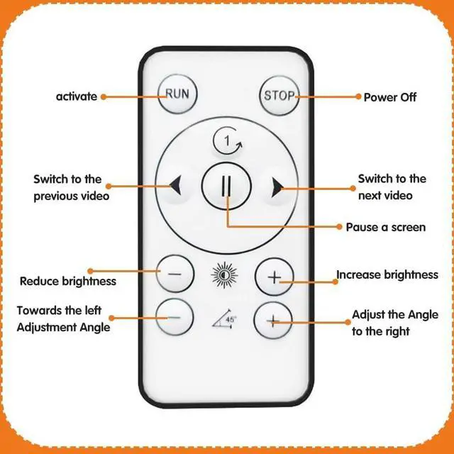 Alt view image 7 of 7 - 3D Hologram Fan, 16.5" 3D Hologram Projector with Remote/APP/WIFI,Holographic Fan with HD LED 1024*800PX Resolution Picture Spinner Small for Business,Shop,Christmas (42CM)