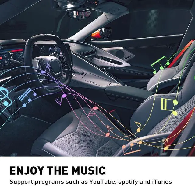 Alt view image 5 of 7 - Audio Cable Adapter AMI MMI Bluetooth Music Interface Compatible With Car AUX