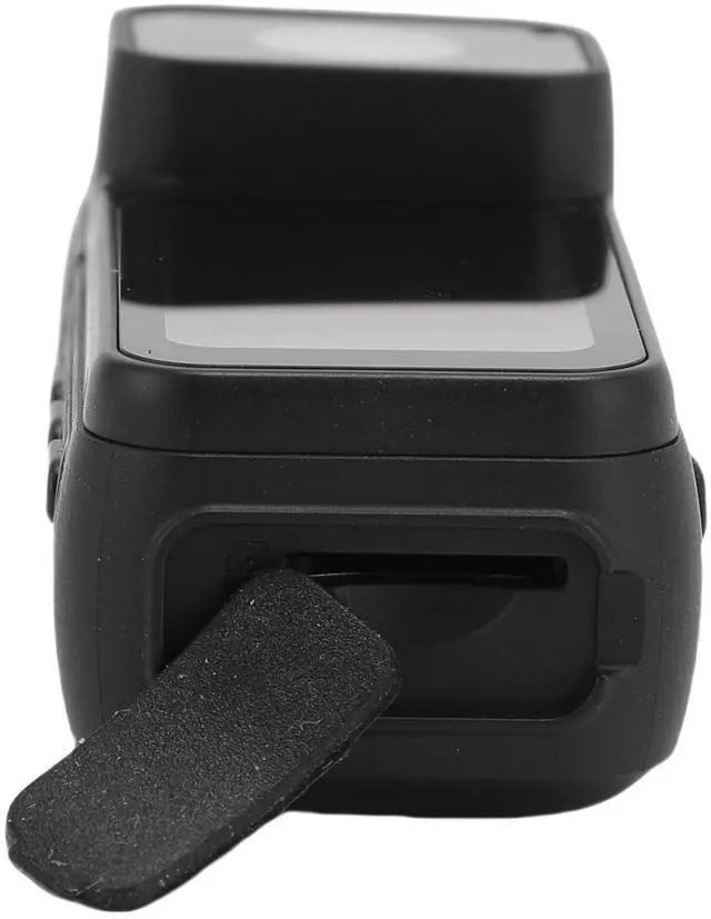 Alt view image 7 of 7 - 2.7K HD Action Camera, Video Recorder with Magnetic Lanyard & 1.47 Inch Screen, Stabilization, Wearable Camera with 180° Rotation Lens for Work Travel Speech (Black)