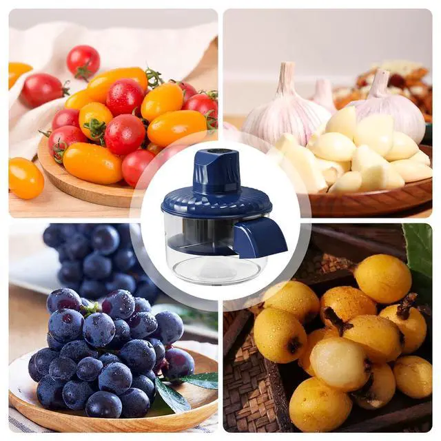 Alt view image 4 of 7 - Electric Peeler | Wireless Kitchen Aid for Peeling - Large Capacity Automatic Garlic Peeling Machine | For Pomegranate Garlic Tomato Grape Cactus Pear Potato