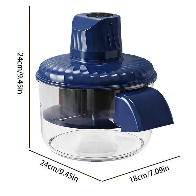 Alt view image 5 of 7 - Electric Peeler | Wireless Kitchen Aid for Peeling - Large Capacity Automatic Garlic Peeling Machine | For Pomegranate Garlic Tomato Grape Cactus Pear Potato