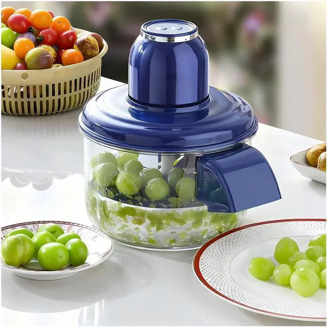 Main image of Electric Grape Peeler Machine, Automatic Small Fruit Garlic Peeler Machine Cherry Garlics Peeling Skin Remover, Effortless Peeling for Home Kitchen